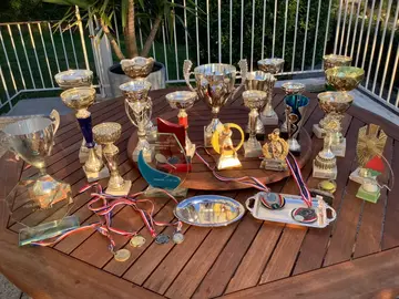 trophées sportifs, tennis