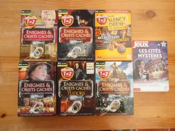 Lot de jeux d'objets cachés pour PC