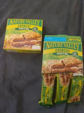 Lot 2 boîtes barres céréales crunchy avoine&miel