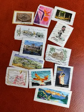 lot unique timbres Français 2024..