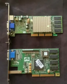 Cartes vidéos pour ordinosaures en VGA