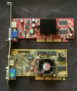 2 cartes vidéos pour ordinosaure en VGA