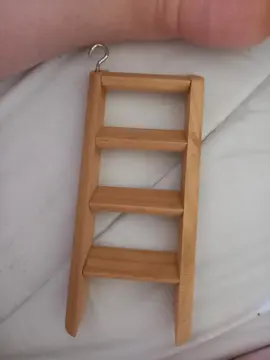 échelle en bois pour cage hamster manque un crochet
