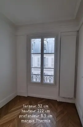 radiateur à eau vertical