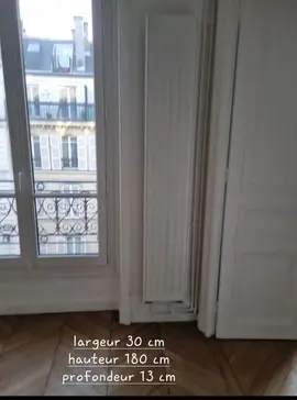 radiateur à eau vertical