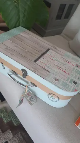 Valissette valise carton décoration