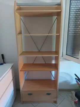 étagère et commode 4 tiroir