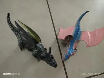dragon en plastique
