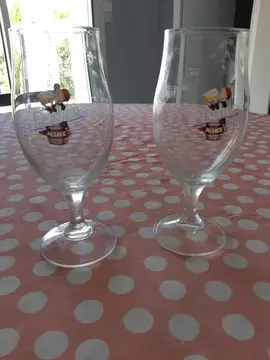 Donne 2 verres à bière Fischer