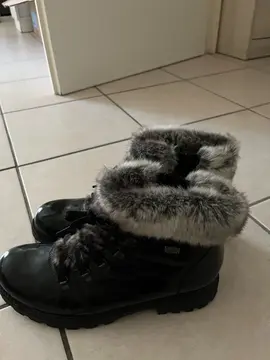 bottines fourrees