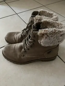 bottines fourrées