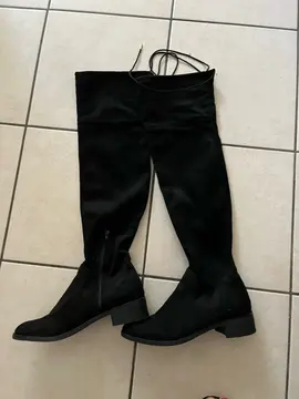cuissardes en simili daim