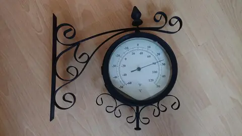 Pendule Thermomètre mural extérieur