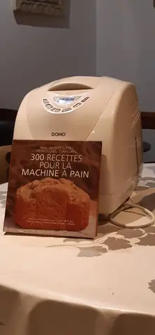 machine à pain et livre de recettes