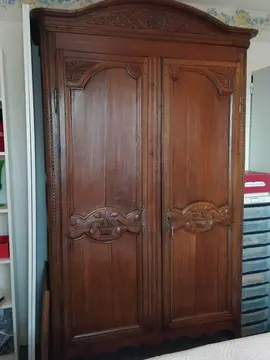 Armoire normande chêne massif