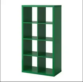 étagère verte chambre d'enfant