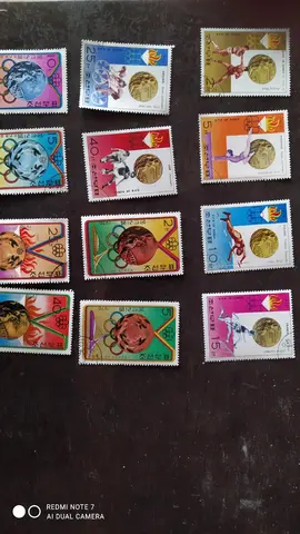 timbres Corée du Nord : JO bis