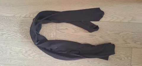 Collant chaud marron foncé m
