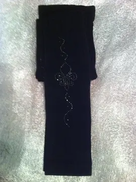 collant sans pieds, épais, fleur de lys t 38