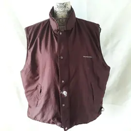 Doudoune sans manches bordeaux T XXL
