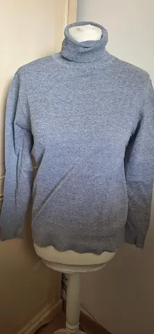 Col roulé gris 38