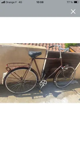 vélo hollandais homme grande taille