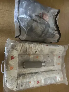 matelas à langer et housse de protection poussette