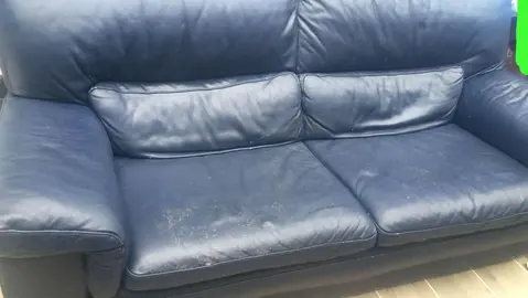 fauteuil 3 pl en cuir URGENT