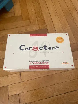 jeu de société Caractère