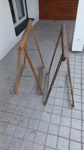 Tréteaux en bois