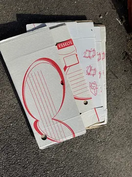 cartons d’archivage