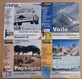 4 CD-ROM d'images