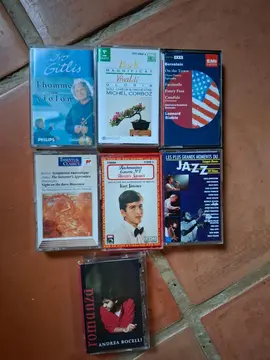 Lot de 7 Cassettes audio classique / jazz