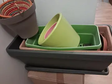 pots bacs fleurs