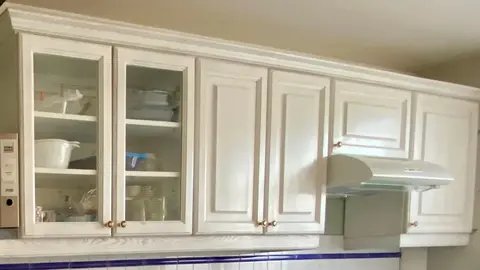 meuble de cuisine + combiné four electrique et vapeur