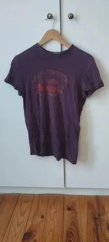 T-shirt Le Coq Sportif violet taille S
