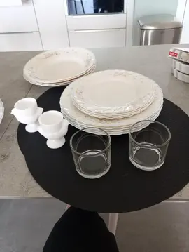 coquetier et Vérines