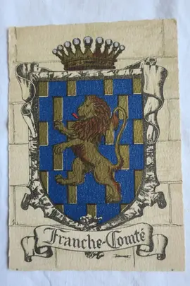 Carte postale Ecusson de Franche-Comté