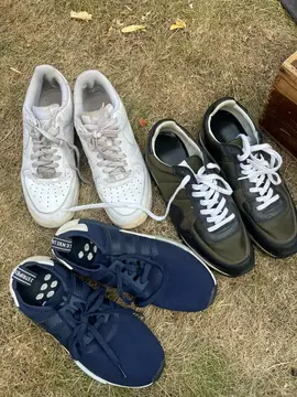 3 paires de basket