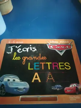 j'écris les grandes lettres