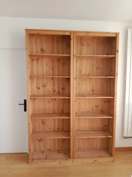 4 étagères en pin