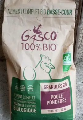 granulés pour poules