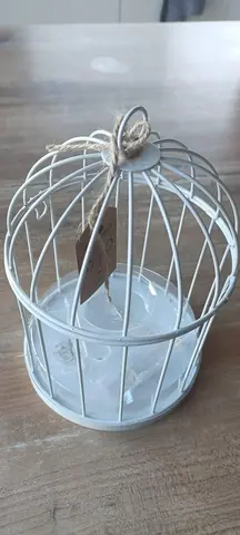 Petite cage en métal neuve