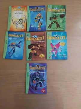 bibliothèque verte " Gormiti "