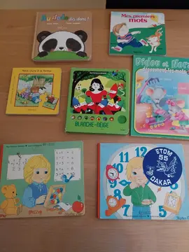 livres cartonnés