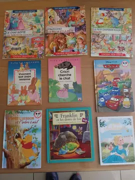 9 livres de contes