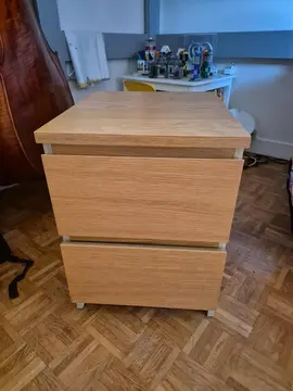 commode table de chevet MALM