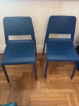 IKEA Chaises (blu)