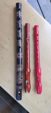 3 flûtes à bec