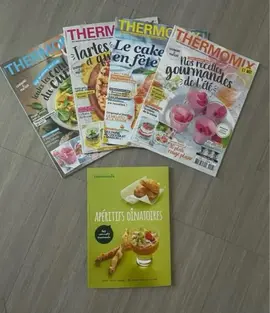 Magazines + livre de cuisine